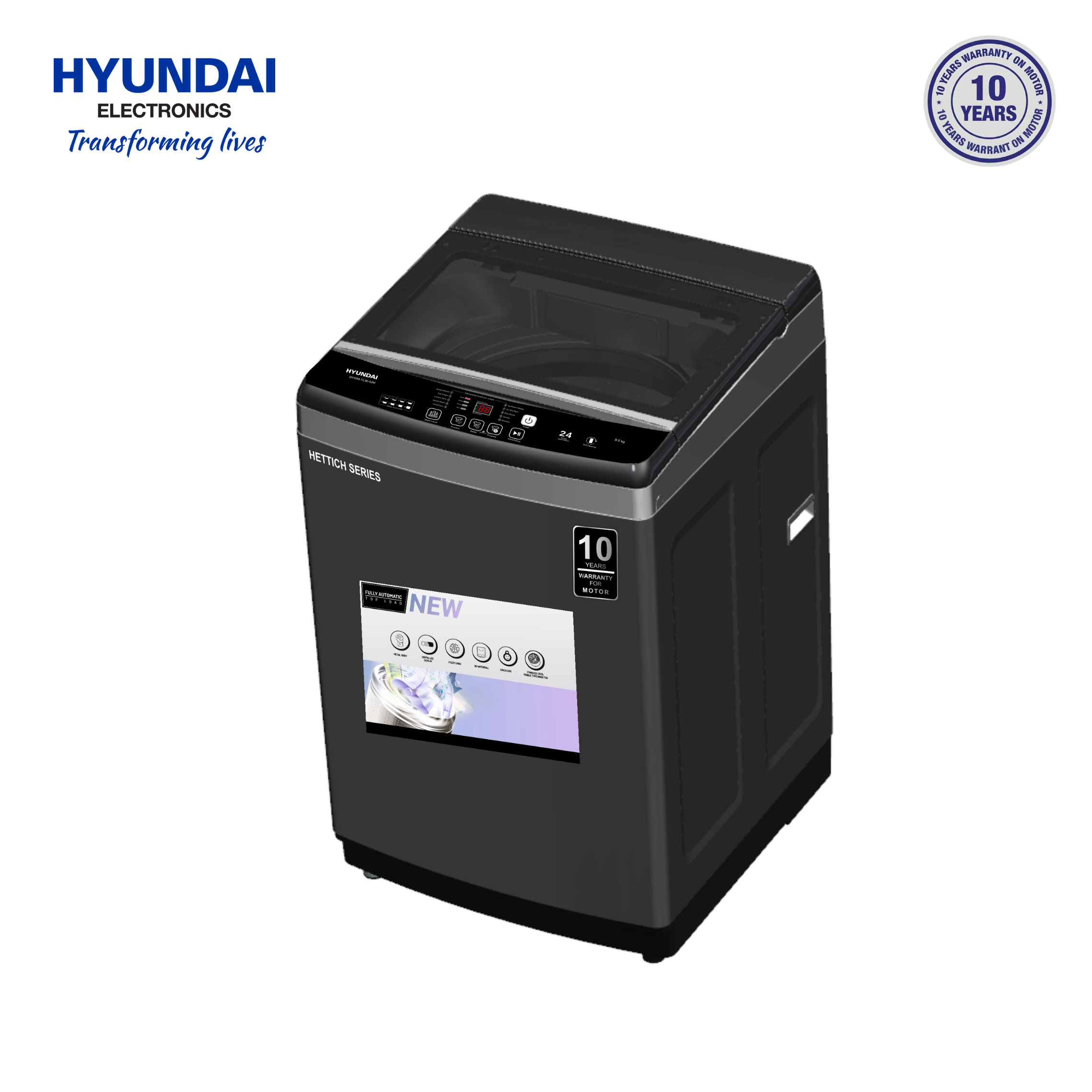 Affordable 9 Kg washing machine with essential features