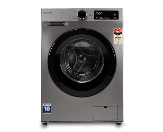 8 kg Inverter Front Load Washing Machine in Dark Silver