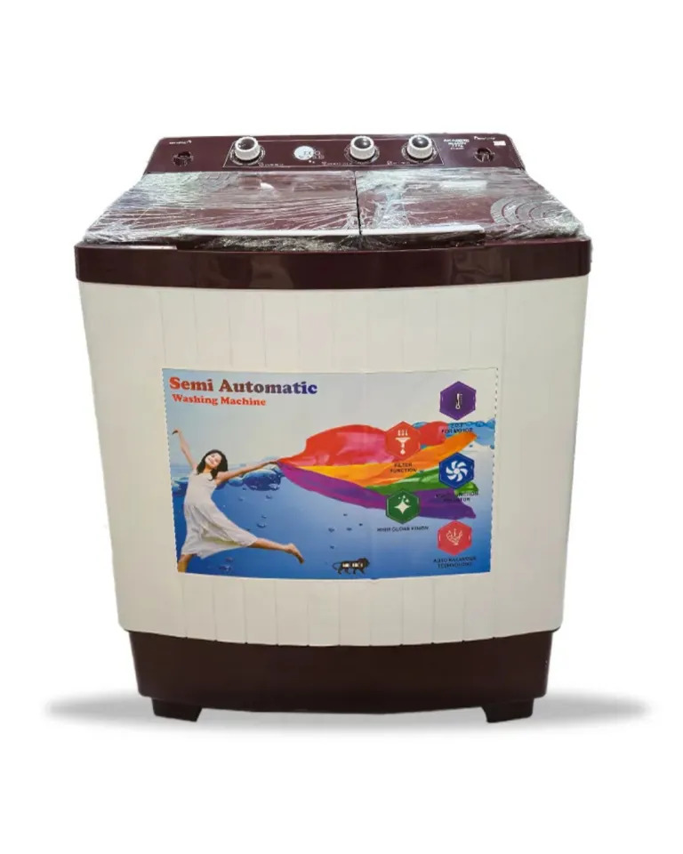AKARITEK 7 Kg Semi Auto Washing Machine